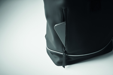 Logo trade advertising products picture of: Laptop 15" roll top PU backpack