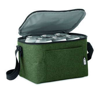Logo trade corporate gifts picture of: 600D RPET Cooler bag for cans