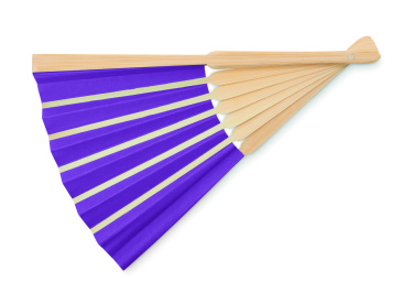 Logo trade promotional merchandise picture of: Manual hand fan