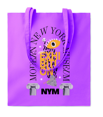 Logotrade promotional product image of: 140 gr/m² cotton shopping bag