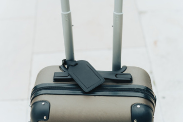 Logotrade promotional item image of: Globetrack RCSrPolyester luggage tag with worldwide locating