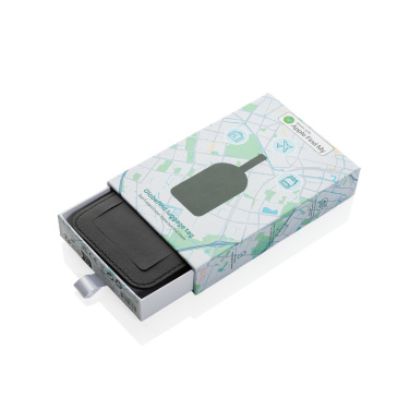 Logotrade promotional products photo of: Globetrack RCSrPolyester luggage tag with worldwide locating