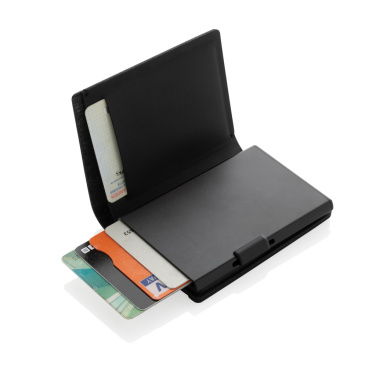 Logotrade promotional items photo of: Seekcard RCS rpolyester card wallet with worldwide locating