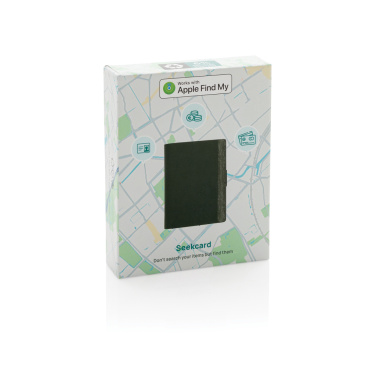 Logo trade promotional gifts picture of: Seekcard RCS rpolyester card wallet with worldwide locating