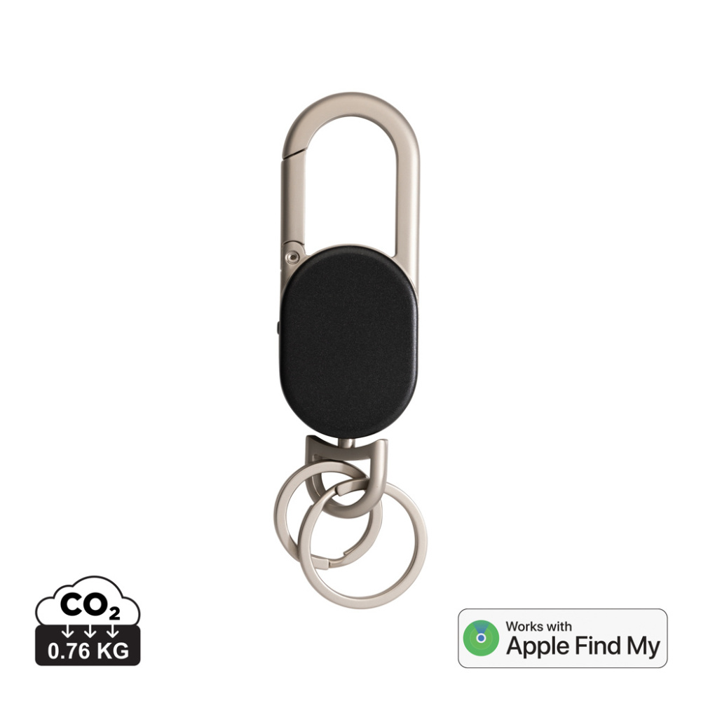 Logotrade promotional gift image of: Keyfinder keychain with worldwide locating and USB C