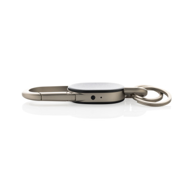 Logotrade promotional item picture of: Keyfinder keychain with worldwide locating and USB C