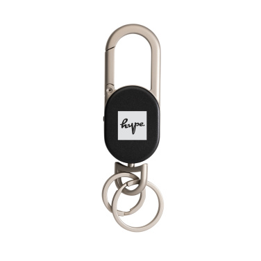 Logo trade promotional items image of: Keyfinder keychain with worldwide locating and USB C
