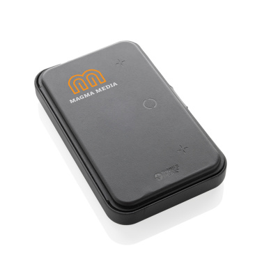 Logo trade promotional products picture of: Swiss Peak RCS recycled travel case with 3 in 1 charger