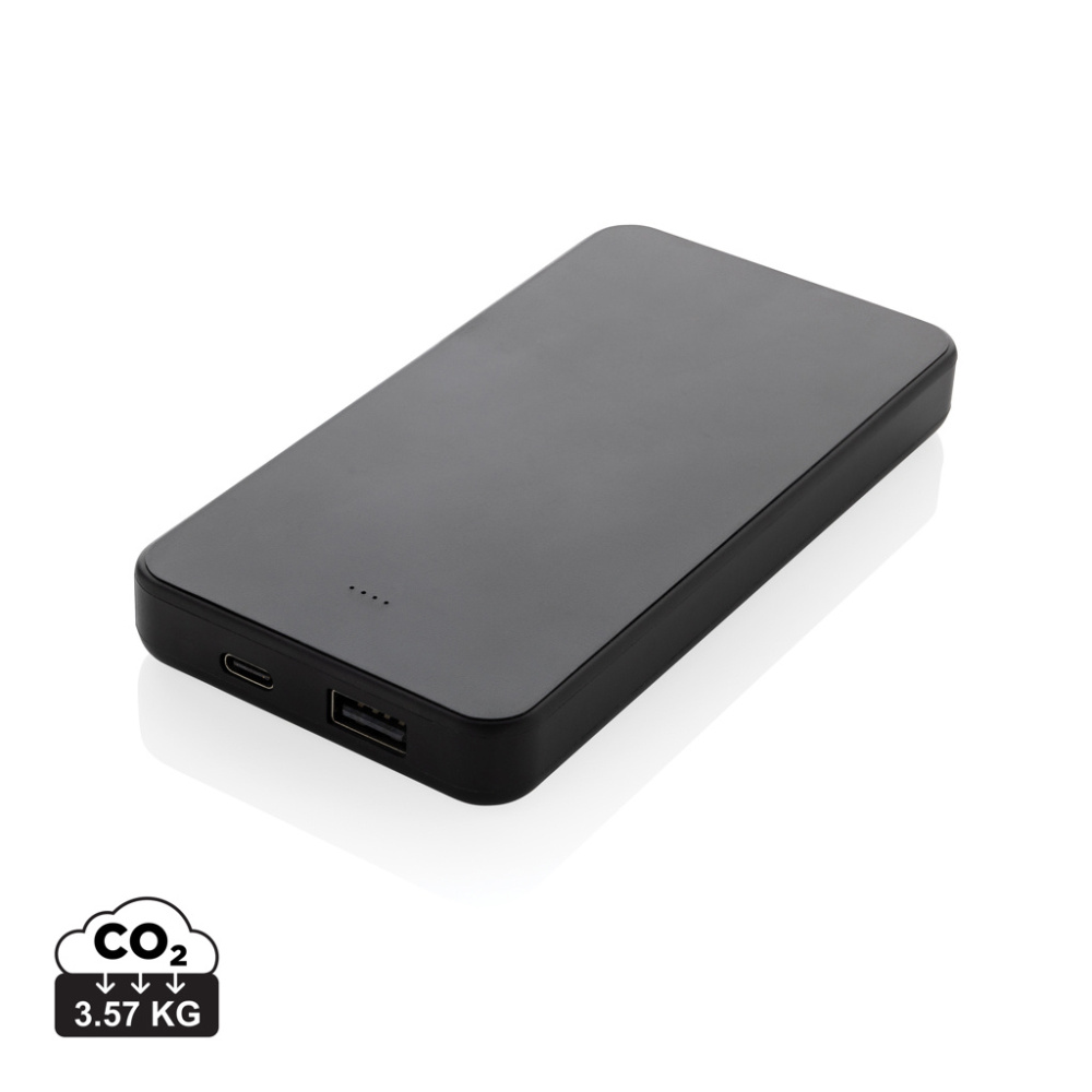 Logotrade promotional merchandise picture of: Boostcore RCS recycled plastic powerbank 10.000mAh USB C