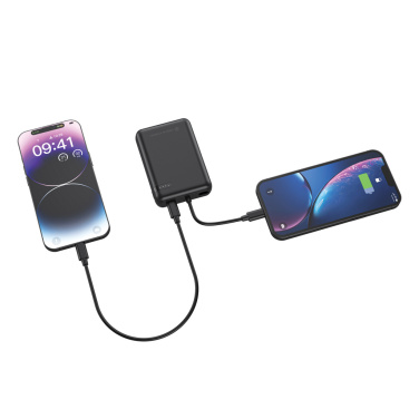 Logo trade promotional merchandise image of: Urban Vitamin Fullerton RCS recycled 10,000 20W PD powerbank