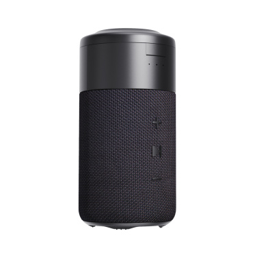 Logo trade promotional merchandise picture of: Urban Vitamin Anaheim RCS recycled 10W speaker 15W charger