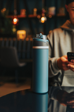 Logo trade promotional giveaway photo of: Omni Sip RCS certified re-steel lockable bottle 700ml