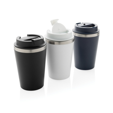 Logo trade promotional gifts image of: Java RCS recycled double wall tumbler 350ML