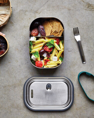Logo trade promotional giveaways image of: Black+Blum Stainless Steel Lunch Box Large