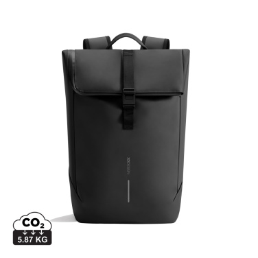 Logo trade promotional gifts image of: Urban Water Resistant Flap-top Backpack