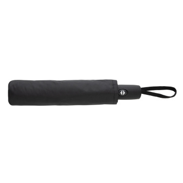 Logo trade promotional giveaways image of: Swiss Peak Vito Aware™ RPET 21 inch auto open/close umbrella