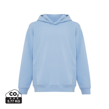 Logotrade corporate gifts photo of: Iqoniq Yengo kids recycled cotton hoodie with sidepockets