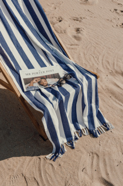 Logotrade promotional merchandise picture of: VINGA Ornos GRS recycled cotton hammam towel