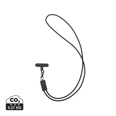 Logotrade corporate gift image of: Terra RCS recycled PET phone cord with dual charge cable