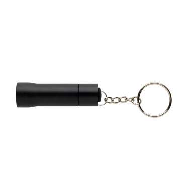 Logotrade promotional gift picture of: Flash RCS recycled aluminium keychain torch