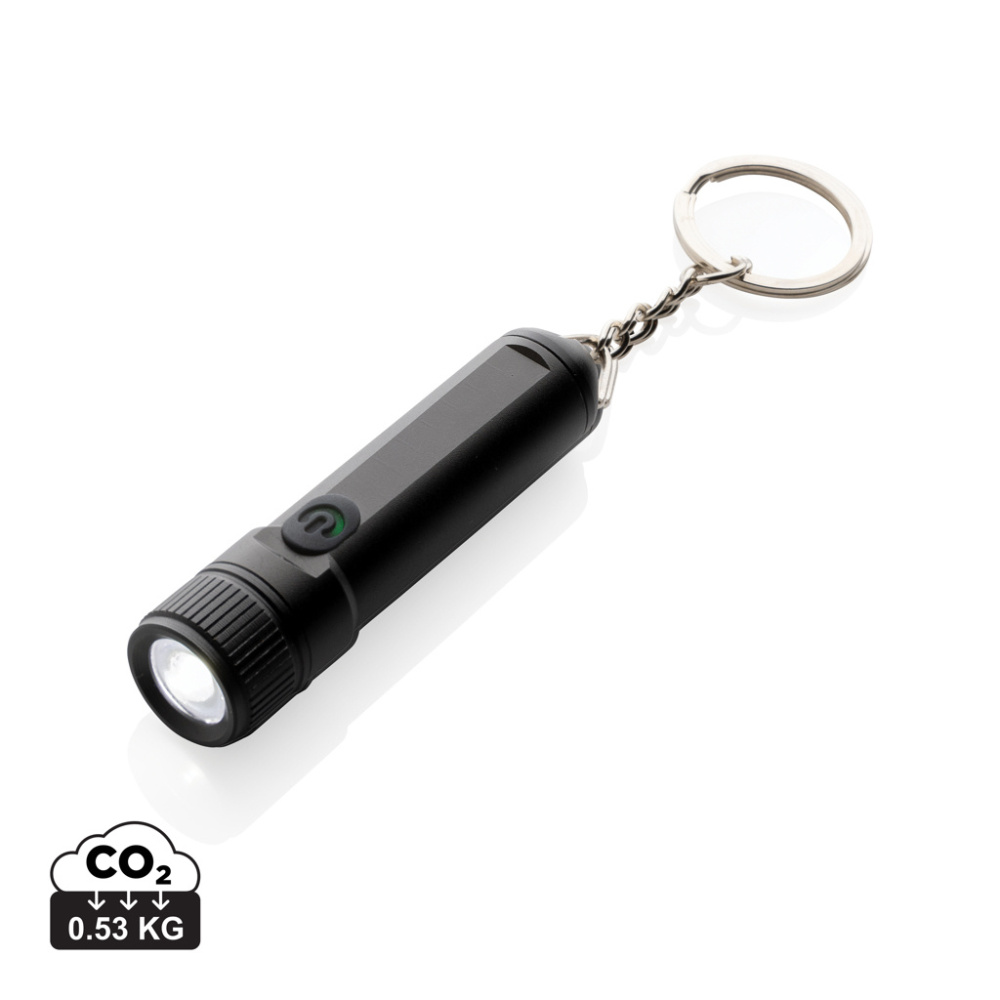 Logotrade business gifts photo of: Gear X rechargeable ultra bright keychain torch