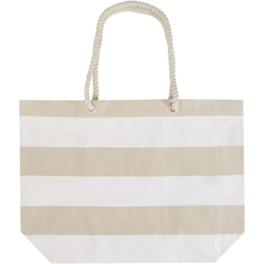 Logotrade promotional giveaway picture of: Florida 270 g/m² GRS recycled beach tote bag 18L