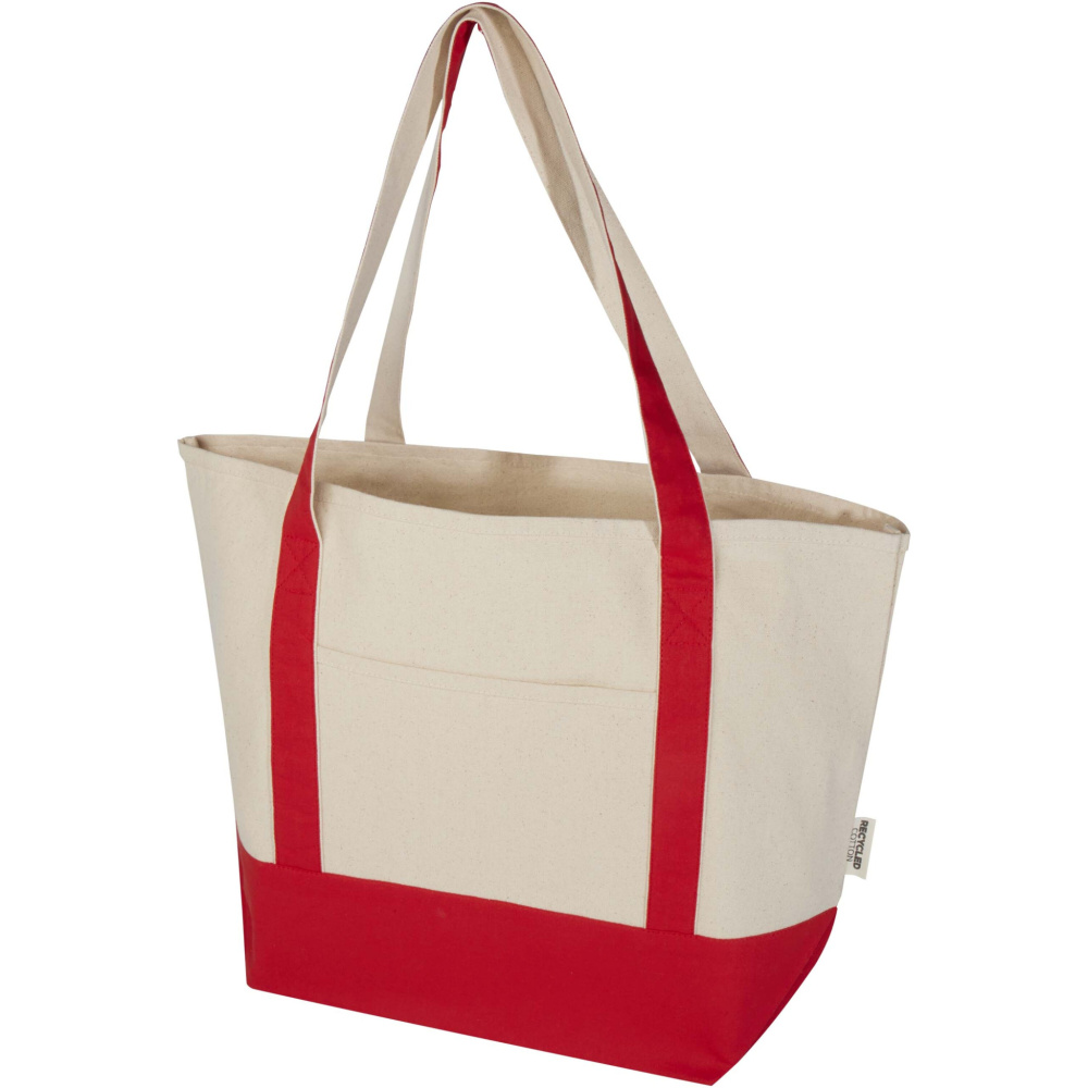 Logotrade promotional merchandise image of: Sam 320 g/m² GRS recycled cotton tote bag