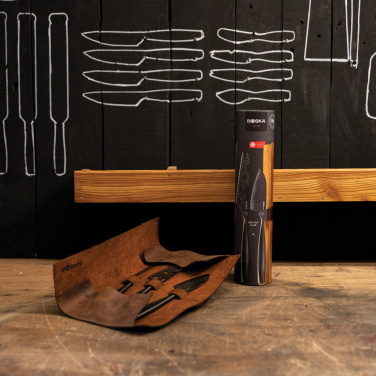 Logo trade advertising product photo of: BOSKA Cheese Knife Set Monaco+ Black
