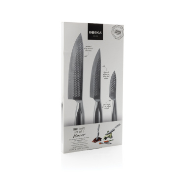 Logo trade promotional merchandise image of: BOSKA Kitchen Knives Monaco+, set of 3