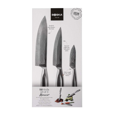 Logotrade promotional items photo of: BOSKA Kitchen Knives Monaco+, set of 3