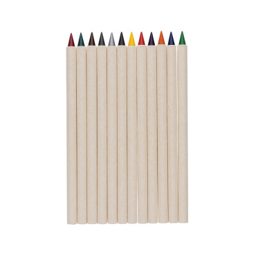Logotrade promotional item image of: Micki GRS infinity 12pc coloring pencil set