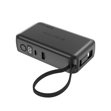 Logo trade advertising product photo of: Urban Vitamin Eureka hybrid GANcharger 10000mah powerbank65W