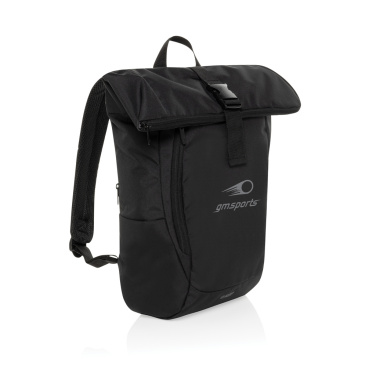Logotrade promotional giveaway image of: Swiss Peak Aware™ RPET Leonard 15.6 inch laptop backpack