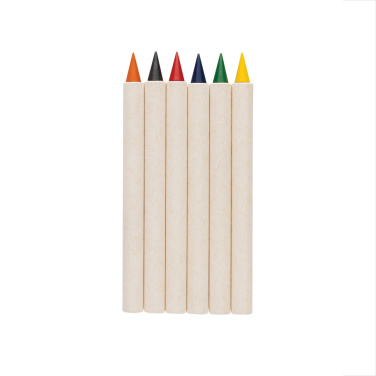 Logotrade advertising product image of: Micki GRS infinity 6pc colouring pencil set