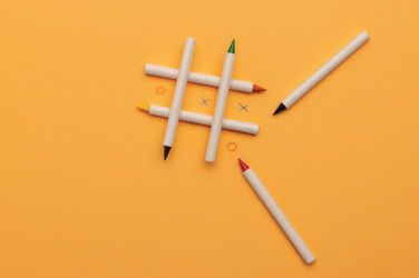 Logo trade advertising product photo of: Micki GRS infinity 6pc colouring pencil set