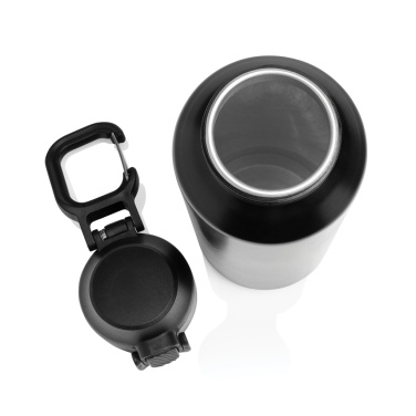 Logo trade promotional gifts image of: Via RCS Re-steel lockable sport bottle 600ML