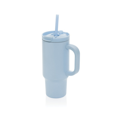 Logo trade promotional merchandise image of: Cruiser RCS recycled Leakproof Compact Tumbler 480ML
