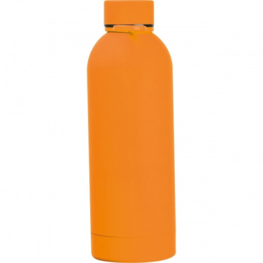 Logo trade promotional merchandise photo of: Stainless steel bottle Ostrava