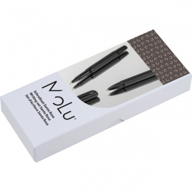 Logo trade business gifts image of: Elegant MoLu writing set Santa Rosa