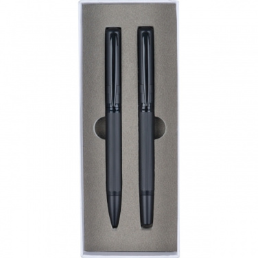 Logo trade promotional gifts image of: Elegant MoLu writing set Santa Rosa