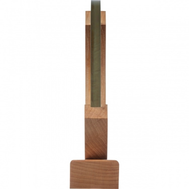 Logo trade promotional giveaways picture of: Trophy with bamboo base Oshawa