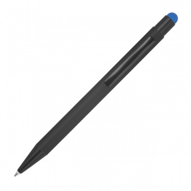 Logo trade business gifts image of: Metal ballpoint pen with touch function Ohara