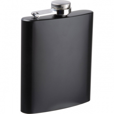 Logo trade advertising products picture of: Stainless steel hip flask Sheffield