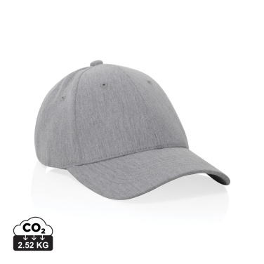 Logotrade promotional giveaway image of: Milo AWARE™ recycled heather 6 panel cap 200gr