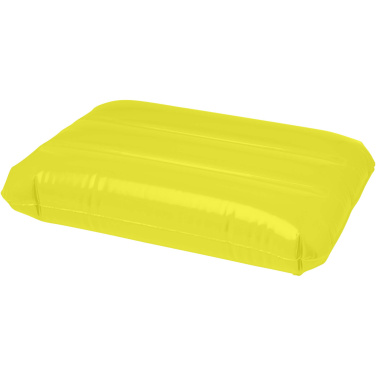 Logo trade promotional gifts image of: Sunny inflatable beach pillow