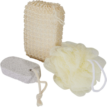 Logo trade corporate gifts picture of: Harmony 3-piece bath accessories set