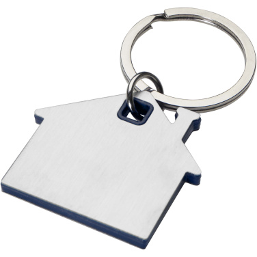 Logotrade advertising products photo of: Nook house-shaped keychain