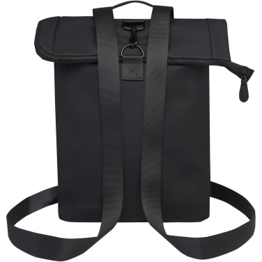 Logo trade promotional merchandise photo of: Turner 15.6" GRS recycled roll-top laptop backpack 12L