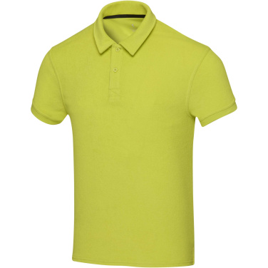 Logo trade promotional gifts picture of: Akoya recycled terry unisex polo