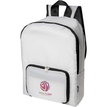 Logotrade promotional product image of: EcoFold RPET foldable backpack 15L